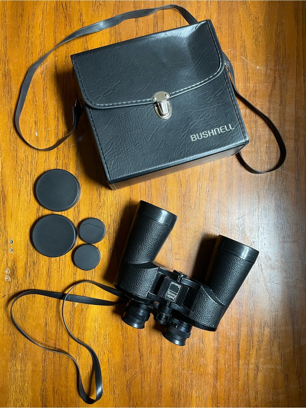 Black 7x35 Binoculars with Carry Case